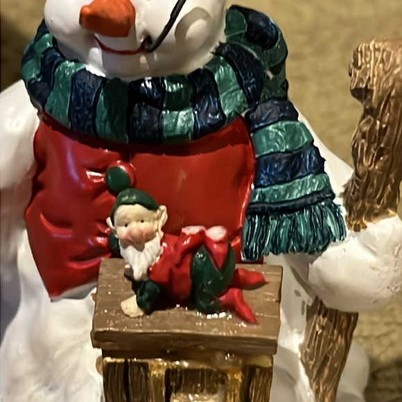 KSA Collectibles Snowman Elves Christmas decoration Holiday decor - Picture 7 of 8